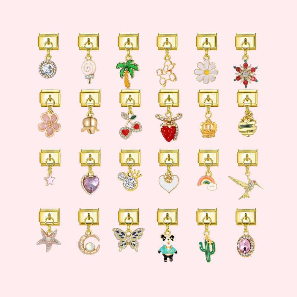 Gold Pendant Charms