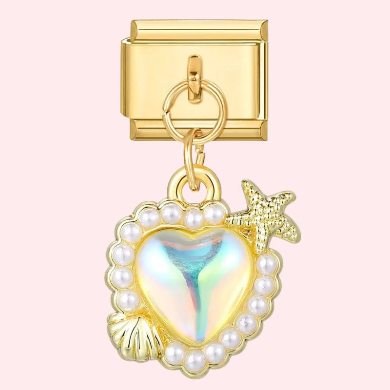 Simple Gold Pendant Charms