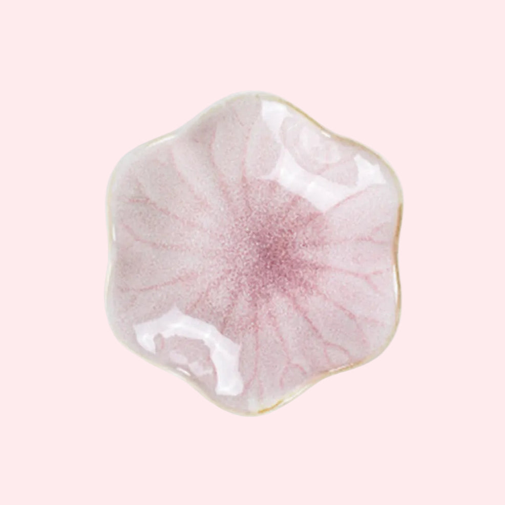 Ceramic Lotus Tray