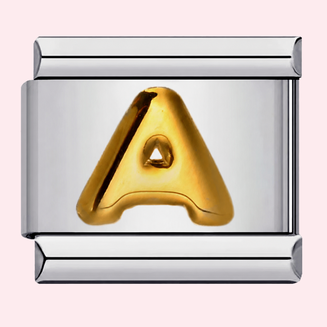Silver Letter Charms