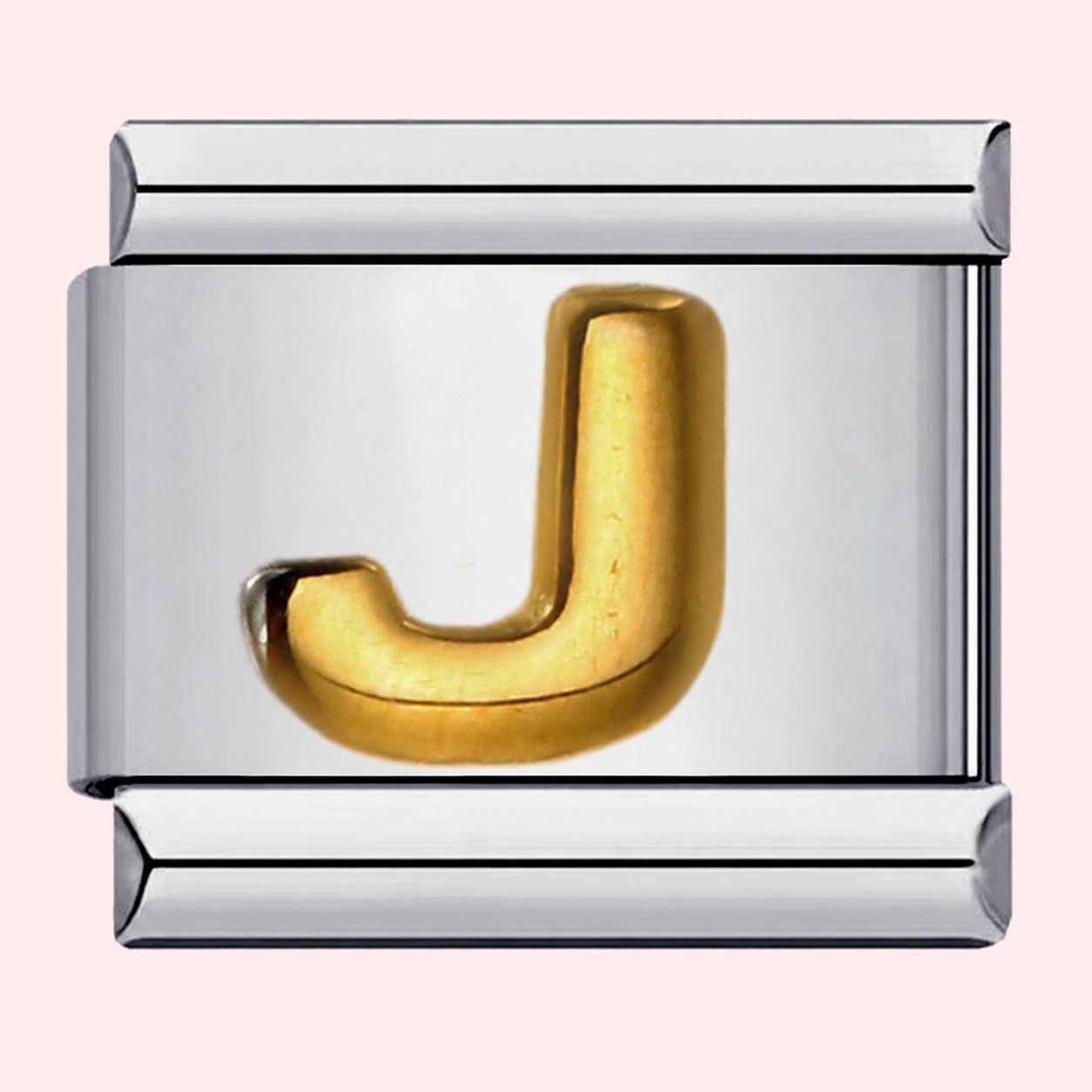 Silver Letter Charms