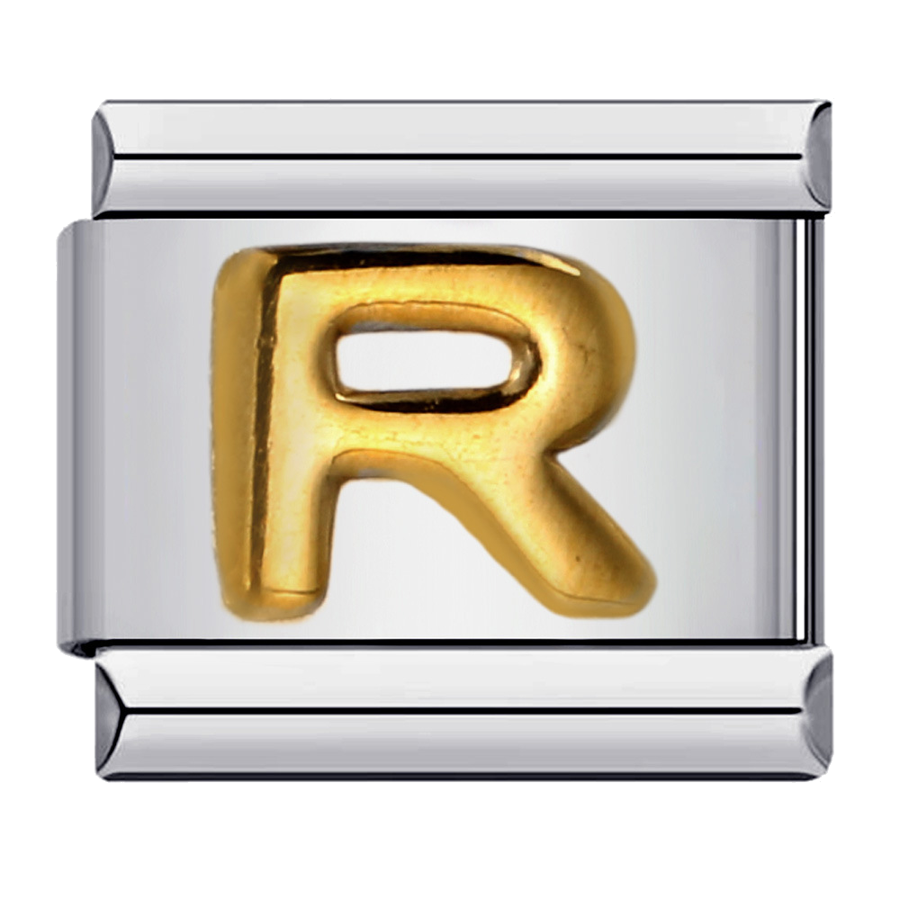 Silver Letter Charms
