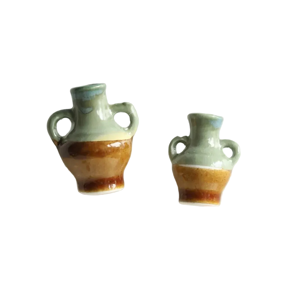 Mini Ceramic Vase Fridge Magnets