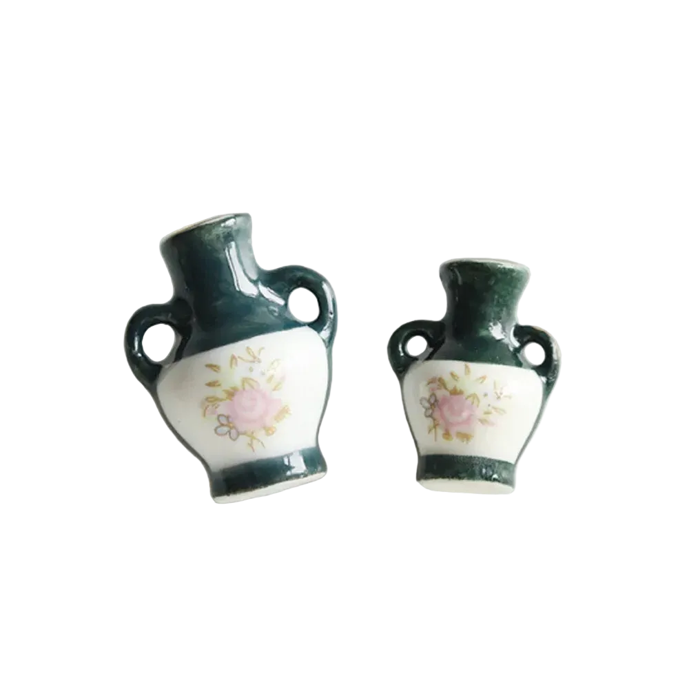 Mini Ceramic Vase Fridge Magnets