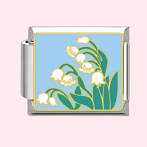 Silver Floral Charms