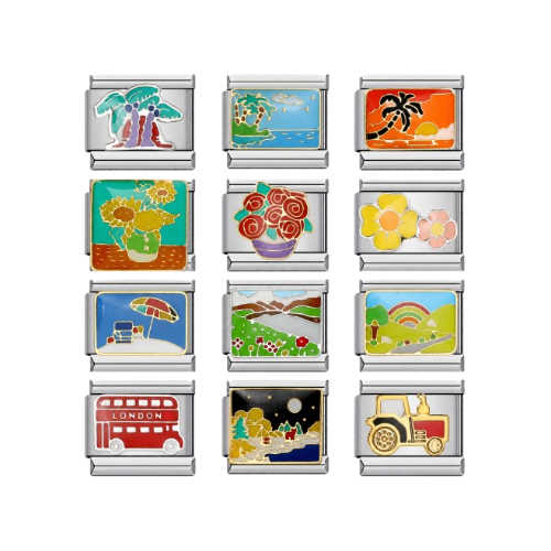 Silver Travel Charms