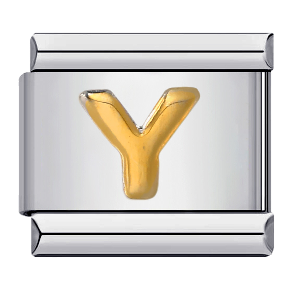 Silver Letter Charms