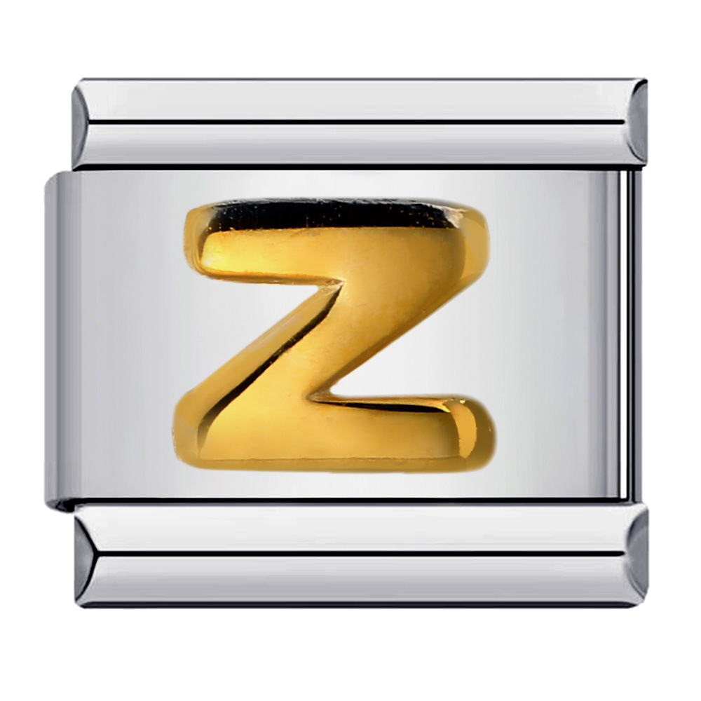 Silver Letter Charms