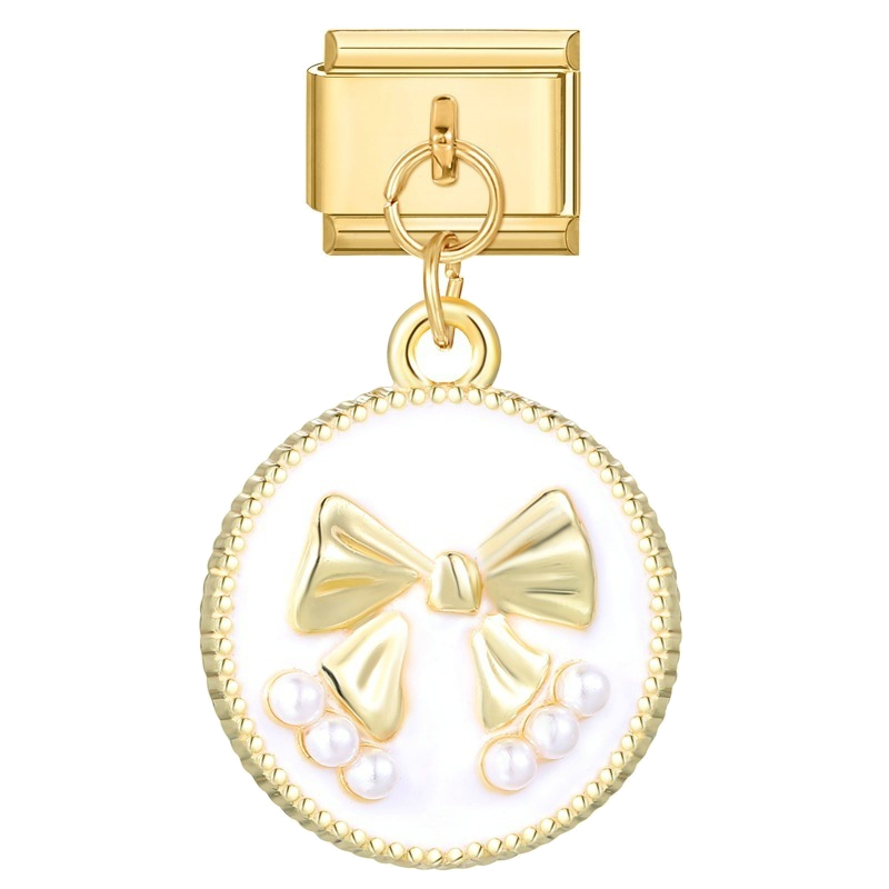 Simple Gold Pendant Charms