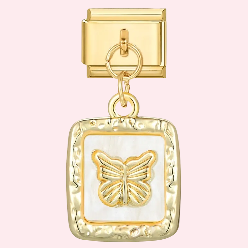 Simple Gold Pendant Charms