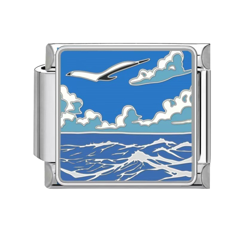 Silver Ocean Charms