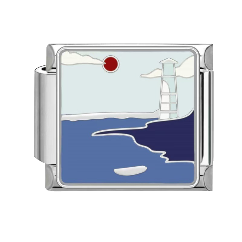 Silver Ocean Charms