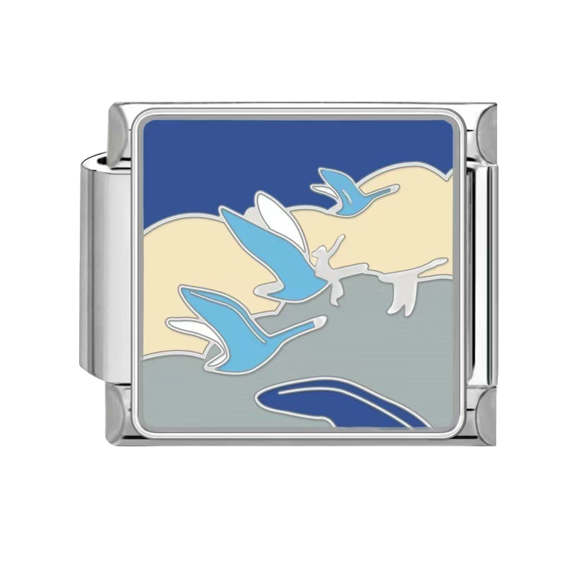 Silver Ocean Charms