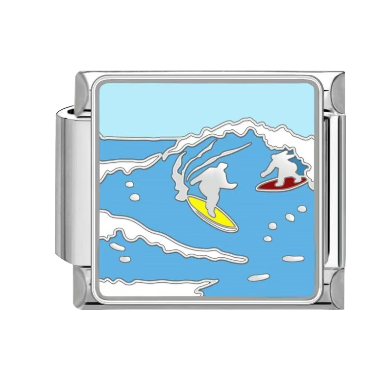 Silver Ocean Charms