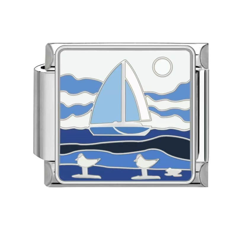 Silver Ocean Charms