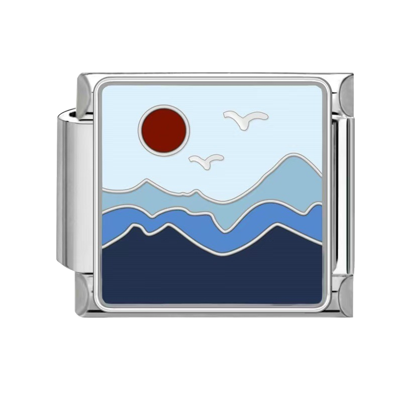 Silver Ocean Charms