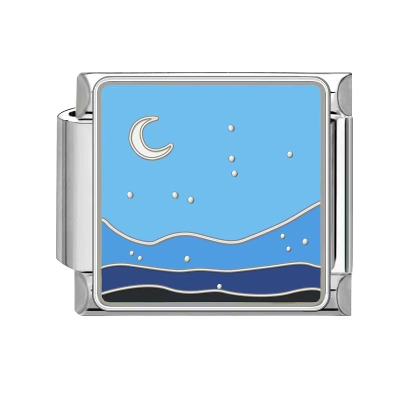 Silver Ocean Charms