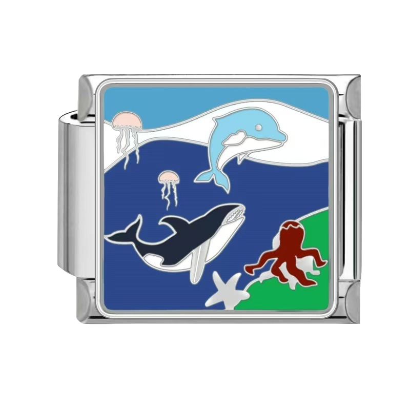 Silver Ocean Charms