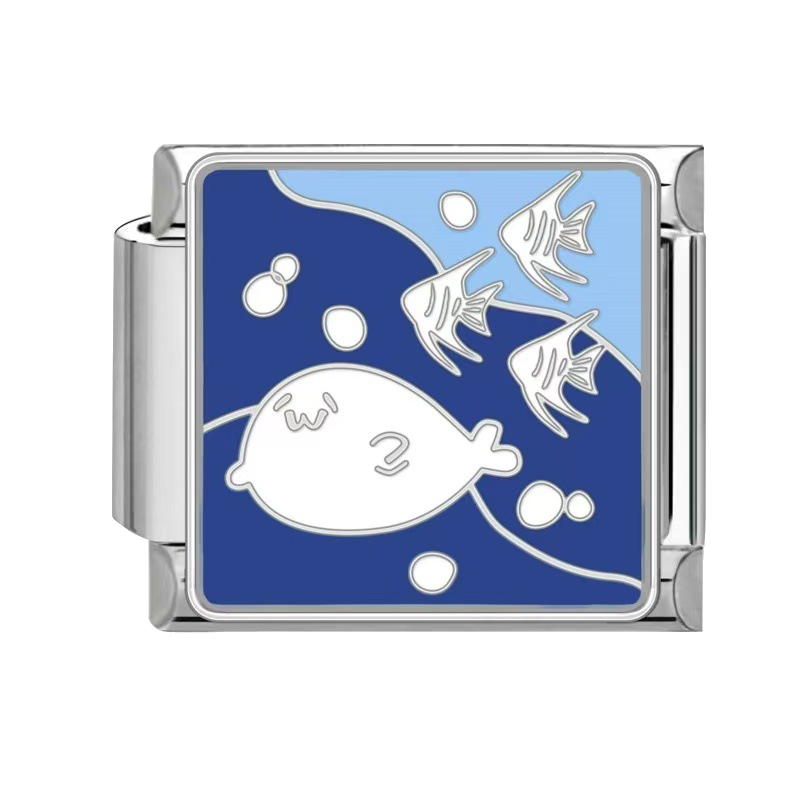 Silver Ocean Charms