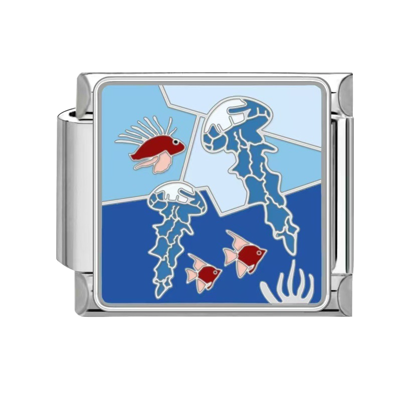 Silver Ocean Charms