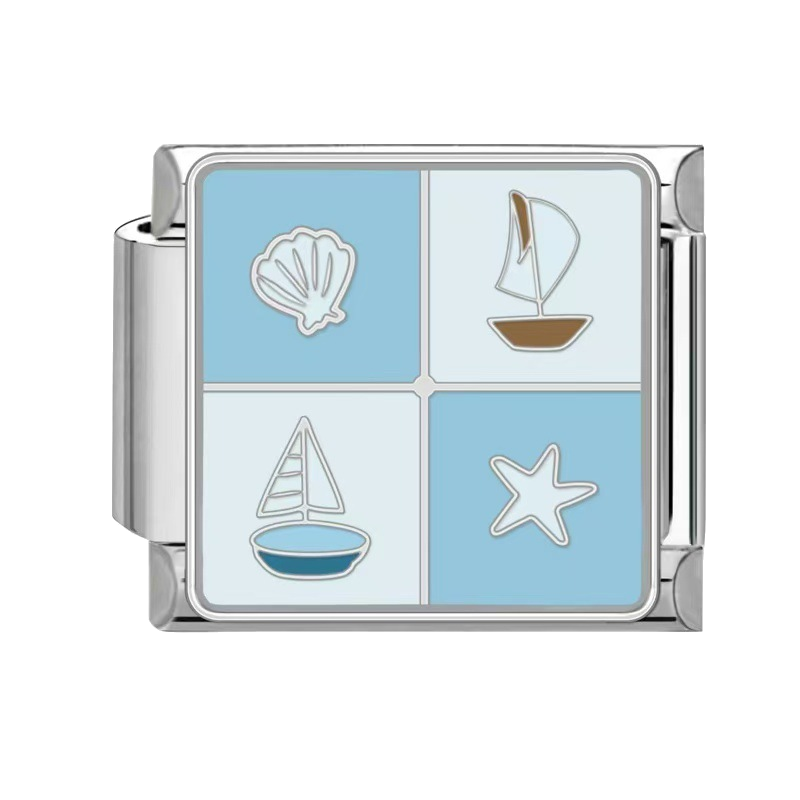 Silver Ocean Charms