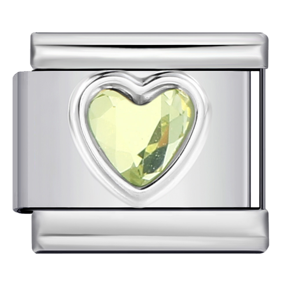 Heart Rhinestone Charms