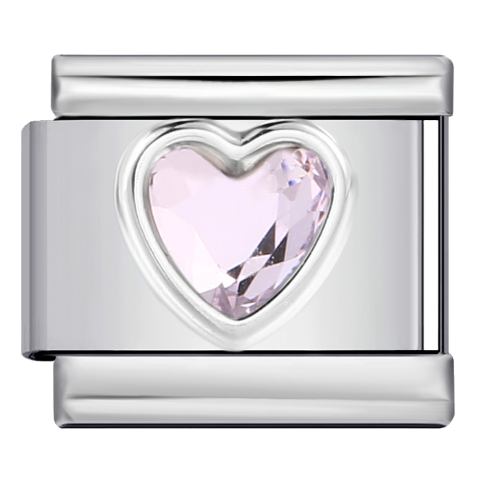 Heart Rhinestone Charms