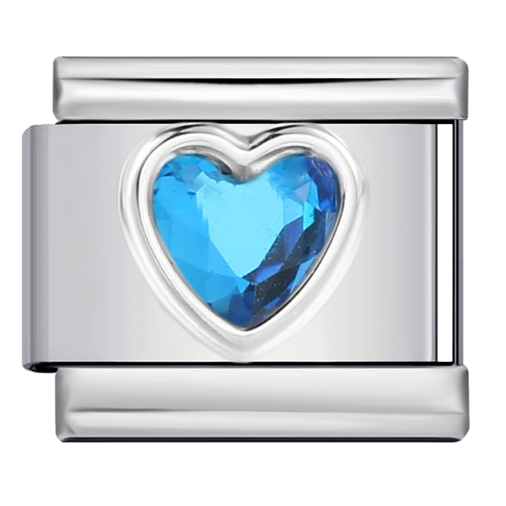 Heart Rhinestone Charms