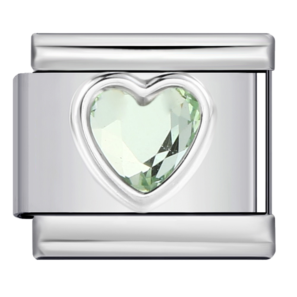 Heart Rhinestone Charms